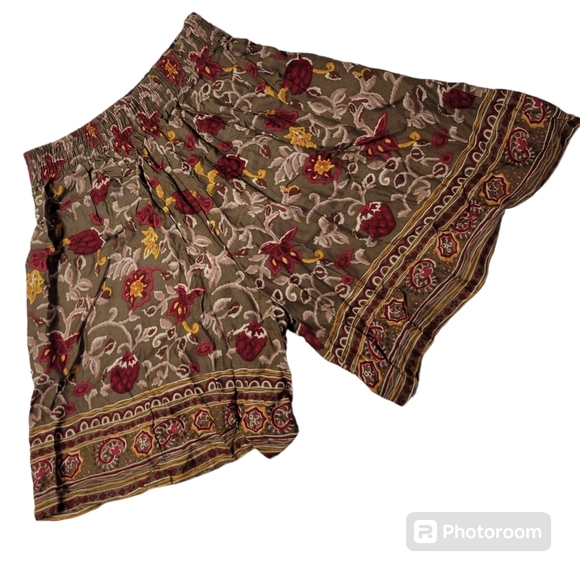 Vtg 90s Rayon Shorts - Jaydn T San Francisco - Size Small - patterned shorts - Picture 2 of 4